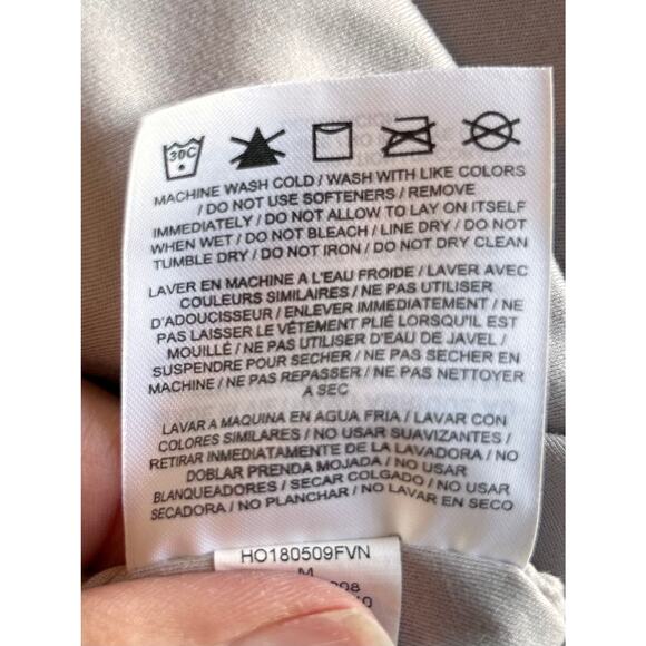 Nike Women's Sherpa Fleece Hooded Sweatshirt Pullover Training Cream Size Medium - Picture 13 of 13